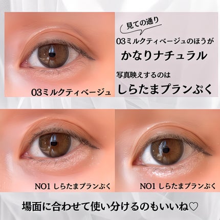 プランぷくコーデアイズNeo/キャンメイク/アイシャドウを使ったクチコミ(6枚目)