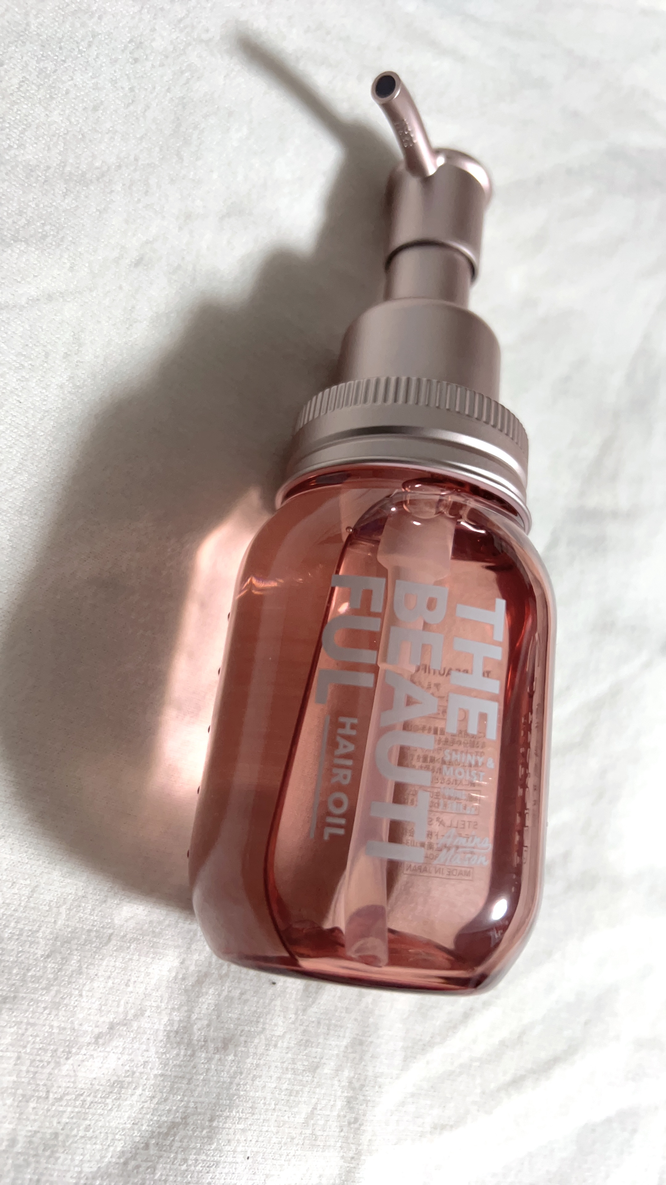 アミノメイソン シャイニー＆モイスト ヘアオイル/アミノメイソン/ヘアオイルを使ったクチコミ（1枚目）