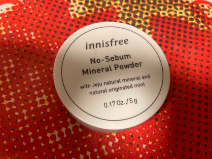 ノーセバム ミネラルパウダー/innisfree/ルースパウダーを使ったクチコミ(1枚目)