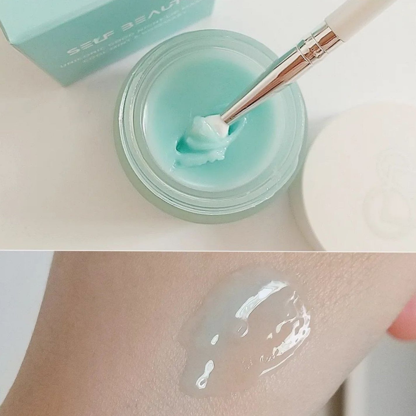 ユニコーングッドナイトリップマスク クールミント&ローズマリー/SELF BEAUTY/リップマスクを使ったクチコミ(2枚目)