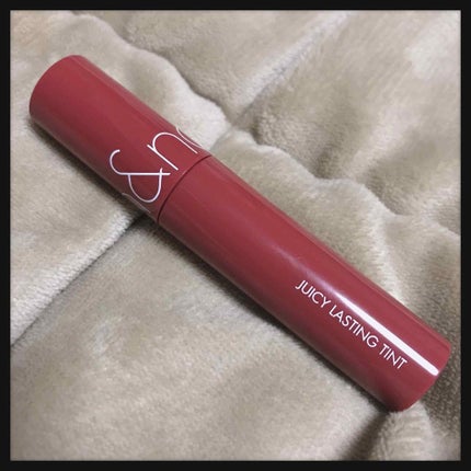 ジューシーラスティングティント/rom&nd/リップティントを使ったクチコミ(1枚目)