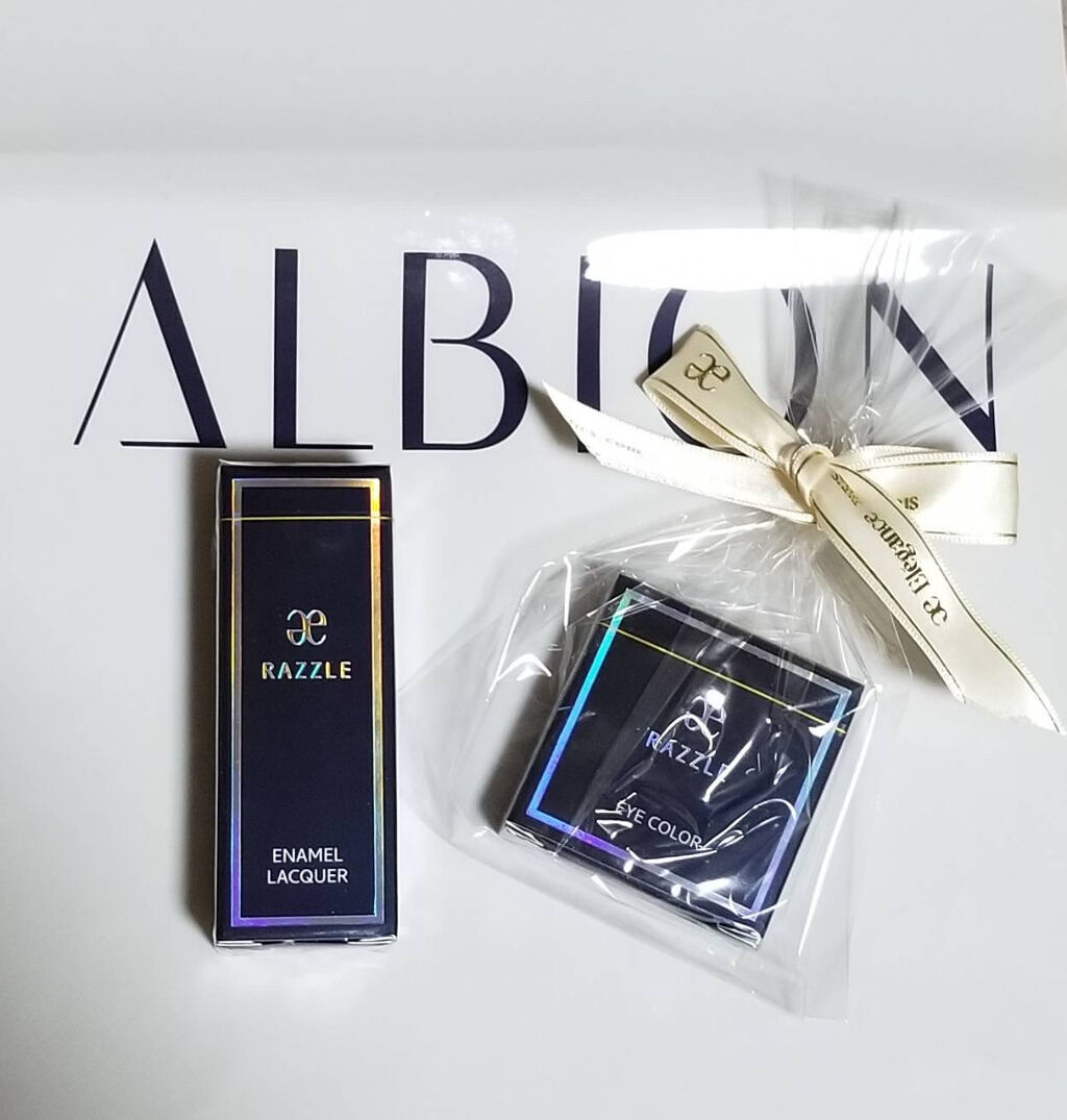 ラズル アイカラー/エレガンス ラズル /単色アイシャドウを使ったクチコミ（1枚目）