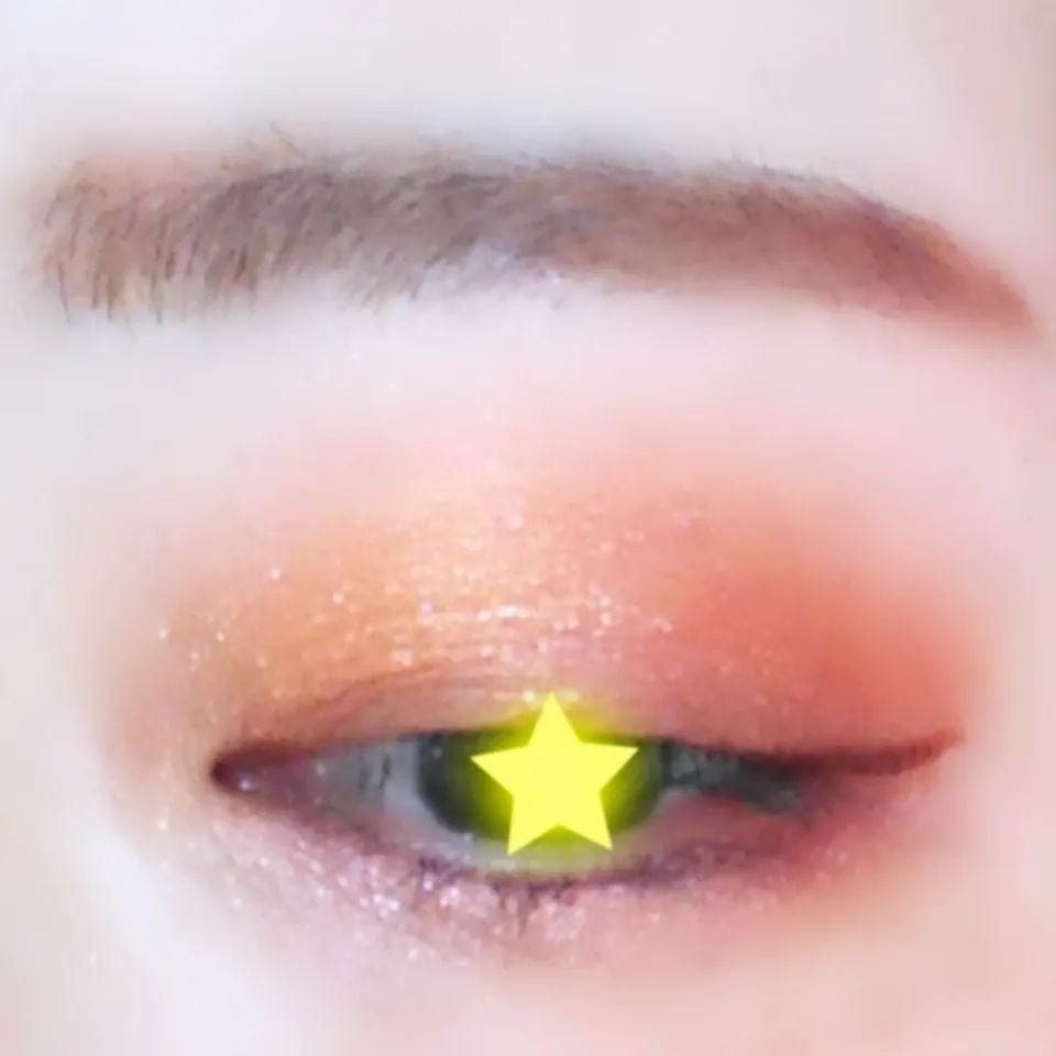 UR GLAM BLOOMING EYE COLOR PALETTE/U R GLAM/アイシャドウパレットを使ったクチコミ(8枚目)