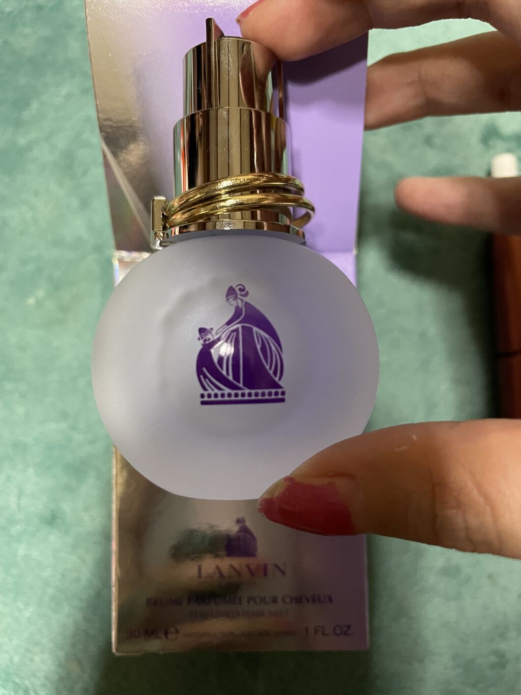 エクラ・ドゥ・アルページュ ヘア ミスト/LANVIN/香水(その他)を使ったクチコミ（1枚目）