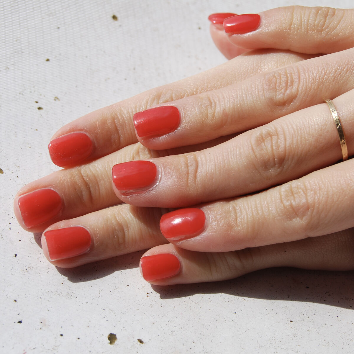 セミキュアジェルネイル（ハンド）/ohora/ネイルシールを使ったクチコミ（3枚目）