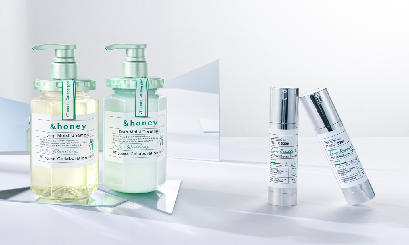 &honeyとVT COSMETICSが初コラボ!「アンドハニー × VT ディープモイスト 限定ペアセット」が数量限定で新発売!のサムネイル