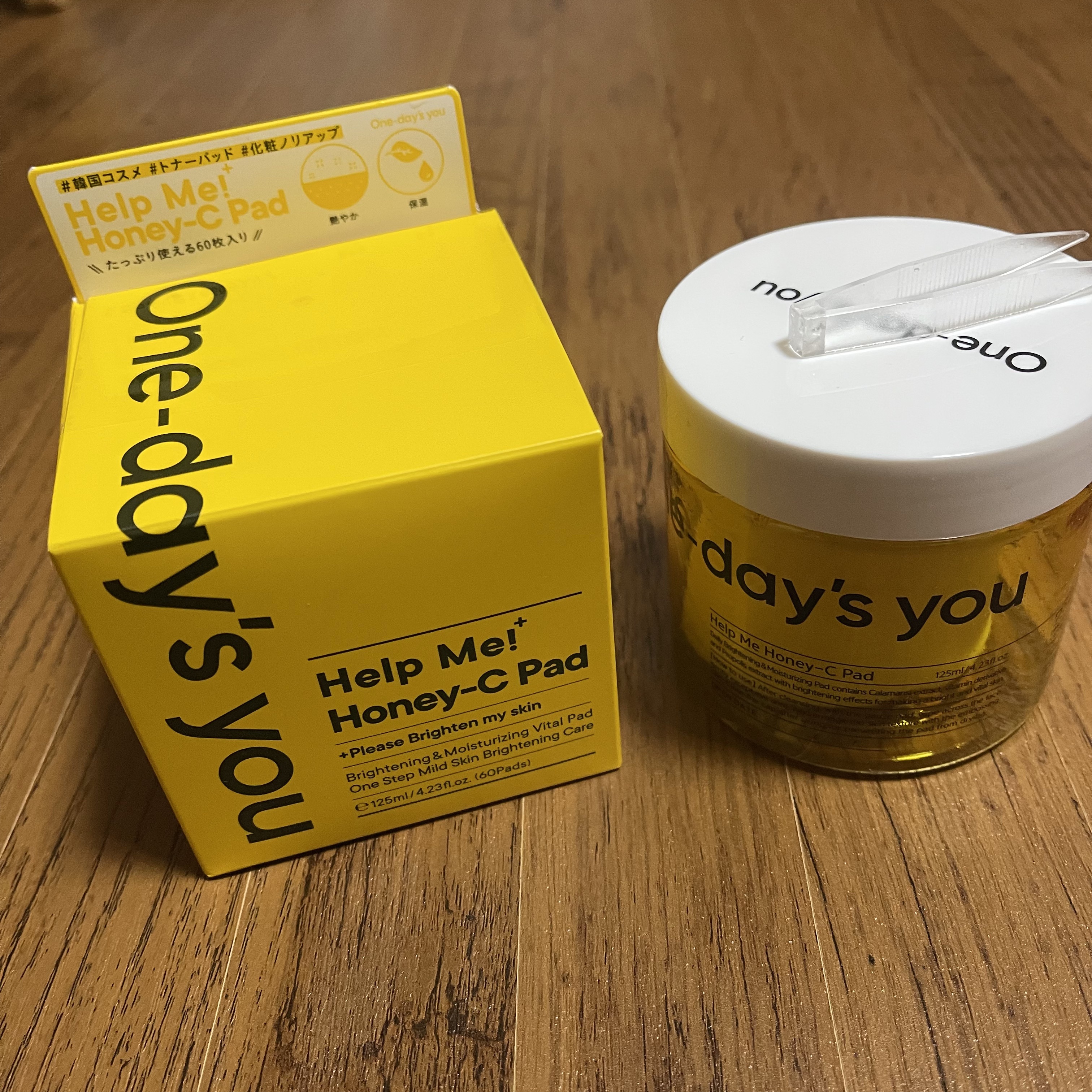 ヘルプミー! ハニーCパッド/One-day's you/トナーパッドを使ったクチコミ（1枚目）