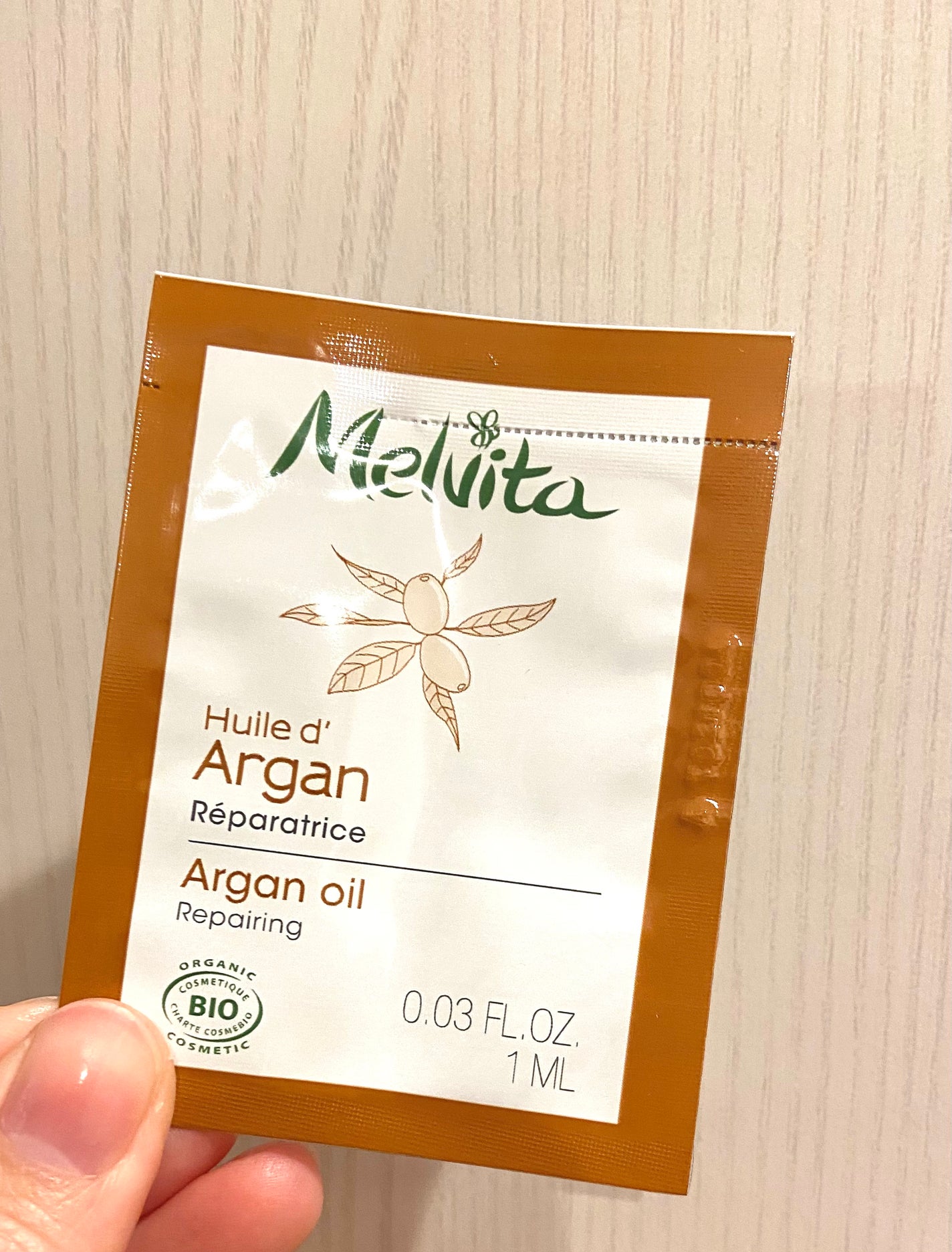 ビオオイル アルガンオイル/Melvita/フェイスオイルを使ったクチコミ(1枚目)