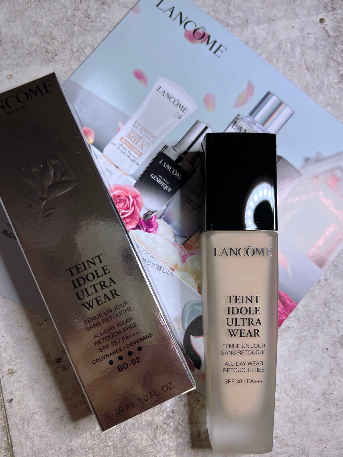 タンイドル ウルトラ ウェア リキッド/LANCOME/リキッドファンデーションを使ったクチコミ(2枚目)