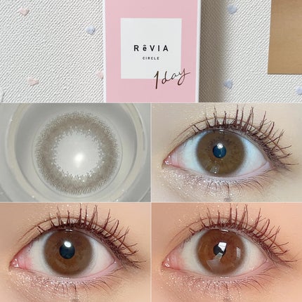 ReVIA CIRCLE 1day/ReVIA/ワンデー(1DAY)カラコンを使ったクチコミ(8枚目)
