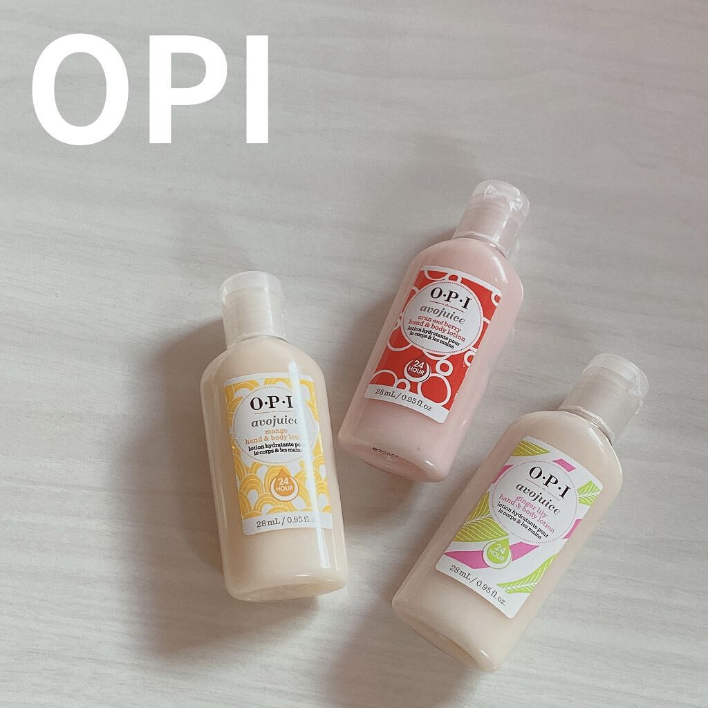 アボジュース クラン&ベリー ハンド&ボディ ローション/O・P・I/ボディローションを使ったクチコミ（1枚目）