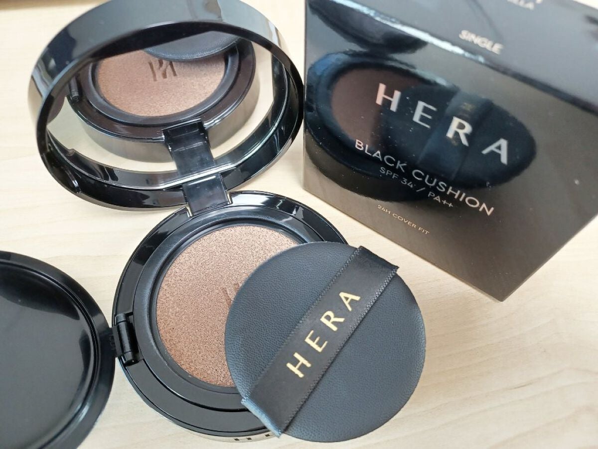 ブラック クッション/HERA/クッションファンデーションを使ったクチコミ(2枚目)