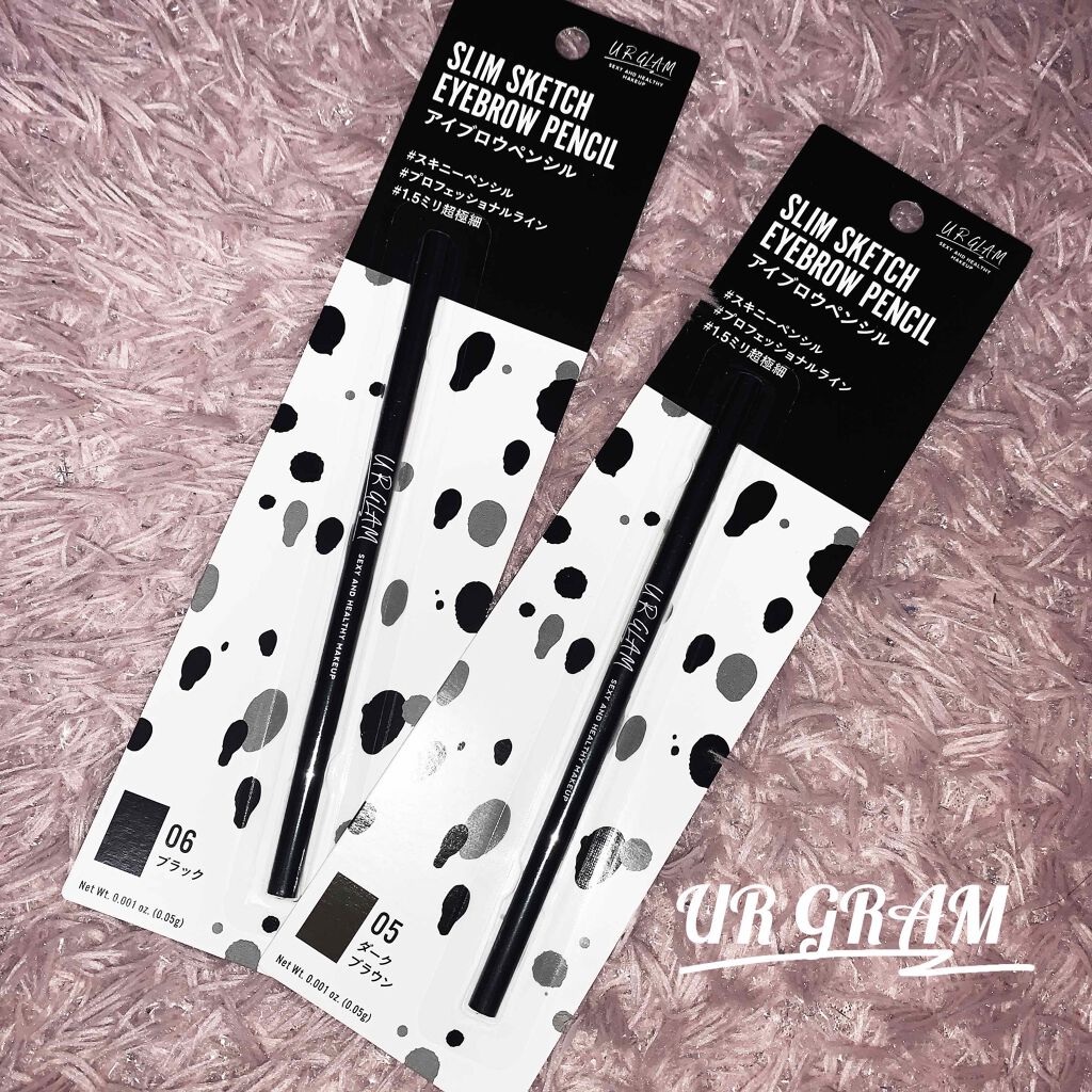 スリムスケッチアイブロウペンシル/U R GLAM/アイブロウペンシルを使ったクチコミ（1枚目）