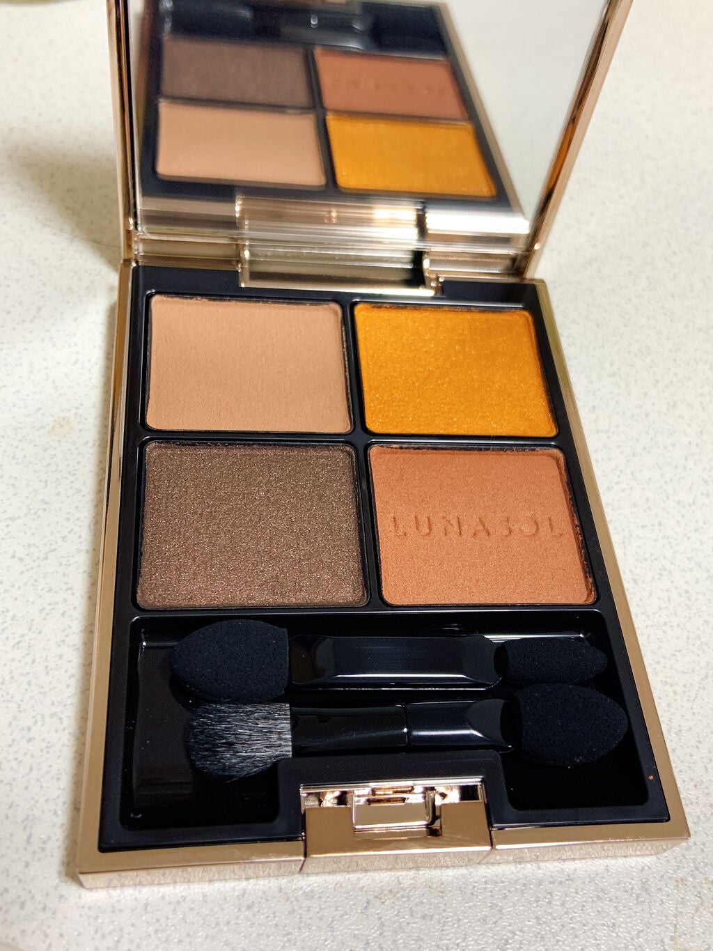 アイカラーレーション/LUNASOL/アイシャドウパレットを使ったクチコミ(1枚目)