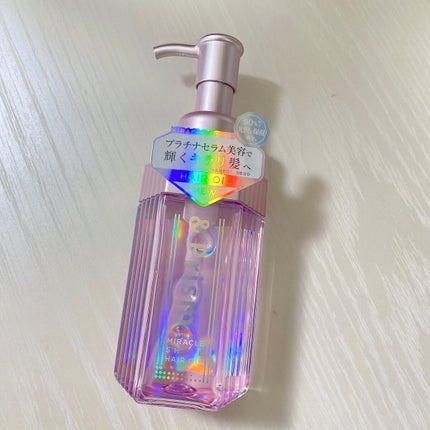 ミラクル シャイン ヘアオイル/&Prism/ヘアオイルを使ったクチコミ(2枚目)