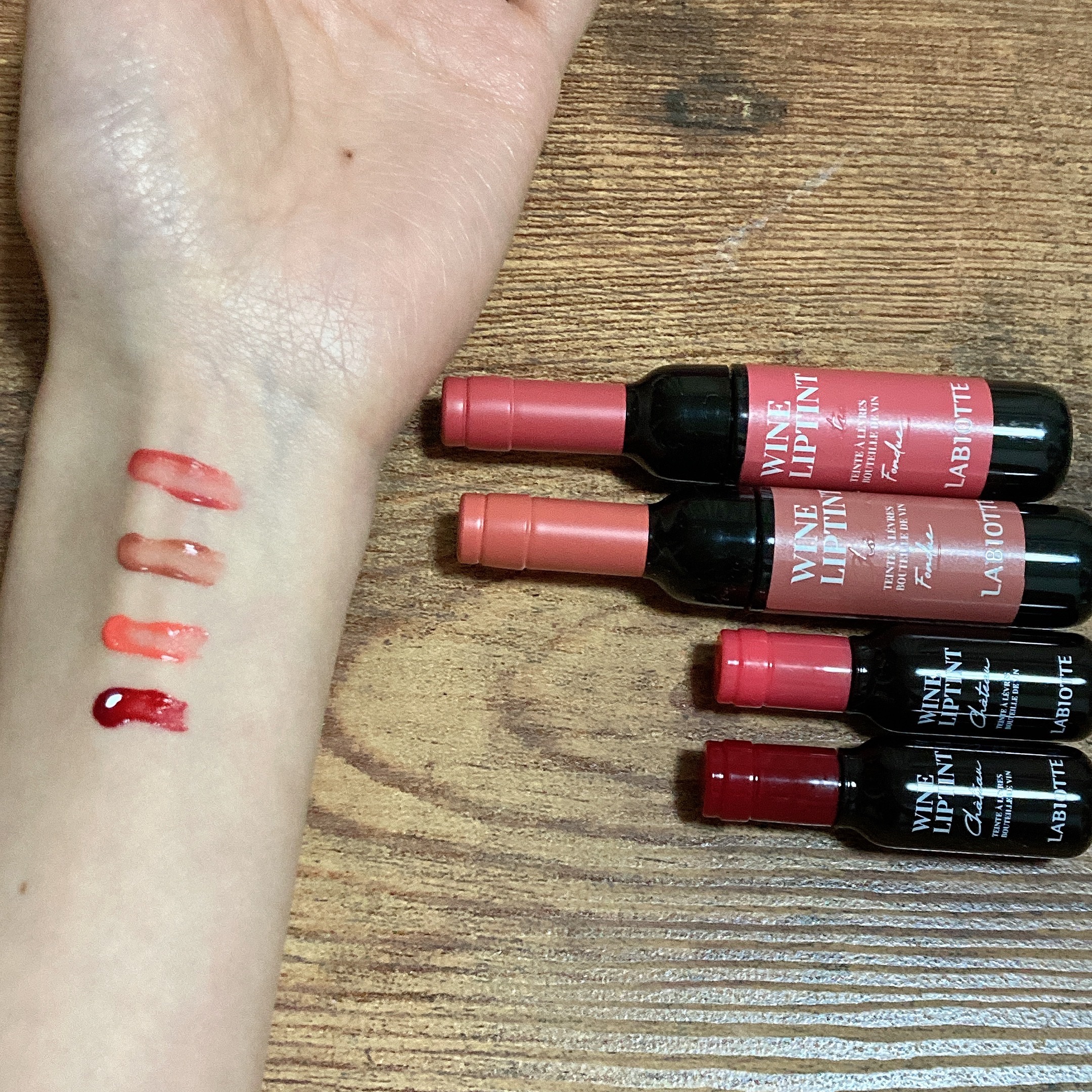 ワインリップティント OR01 シャルドネオレンジ/LABIOTTE/リップティントを使ったクチコミ（3枚目）