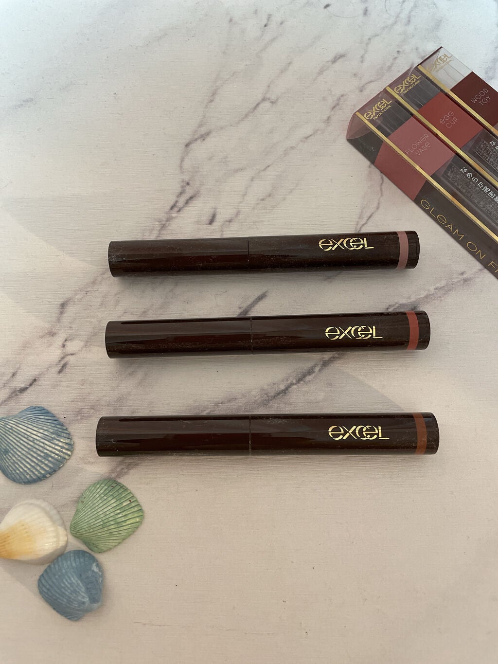 グリームオンフィットシャドウ/excel/スティックアイシャドウを使ったクチコミ(1枚目)