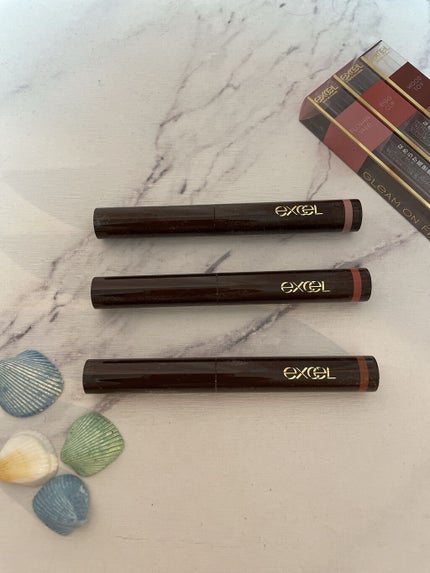 グリームオンフィットシャドウ/excel/スティックアイシャドウを使ったクチコミ(1枚目)