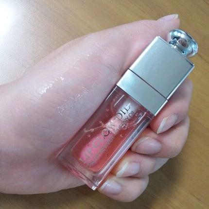 ディオール アディクト リップ グロウ オイル 001 ピンク/Dior/リップグロスを使ったクチコミ(2枚目)