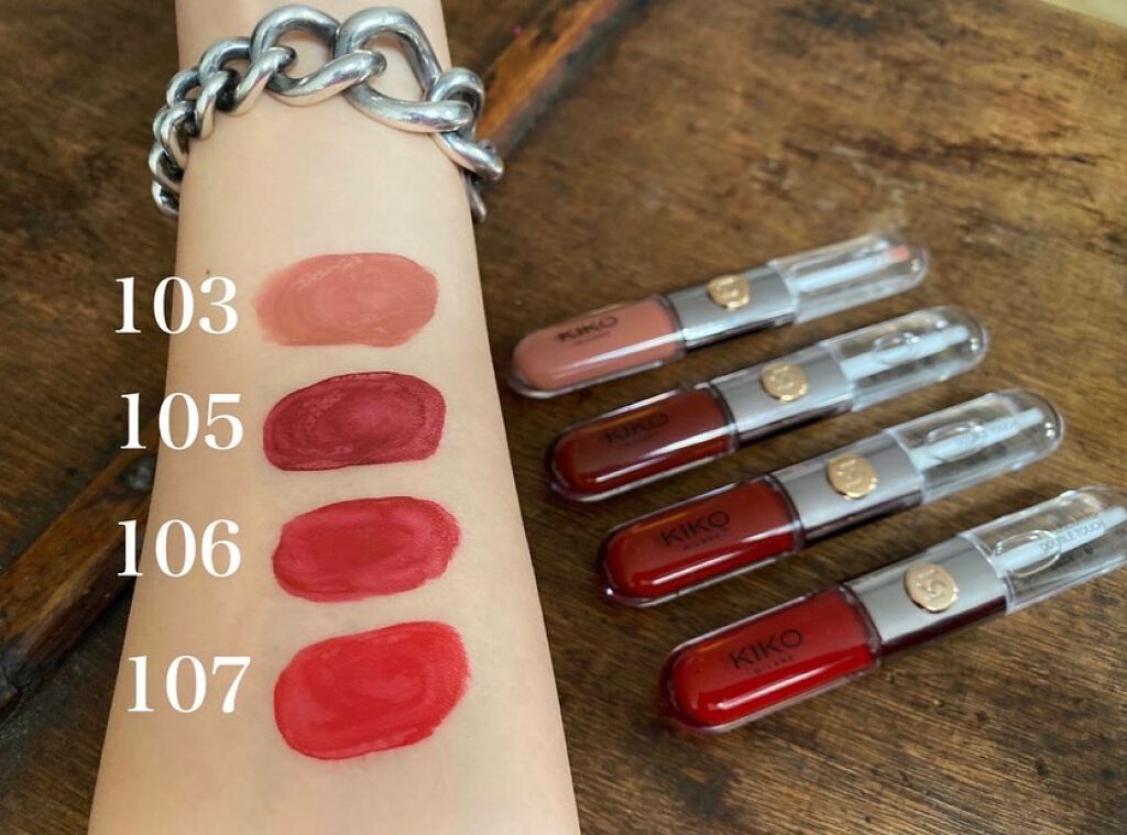 UNLIMITED DOUBLE TOUCH/KIKO/リップグロスを使ったクチコミ(3枚目)
