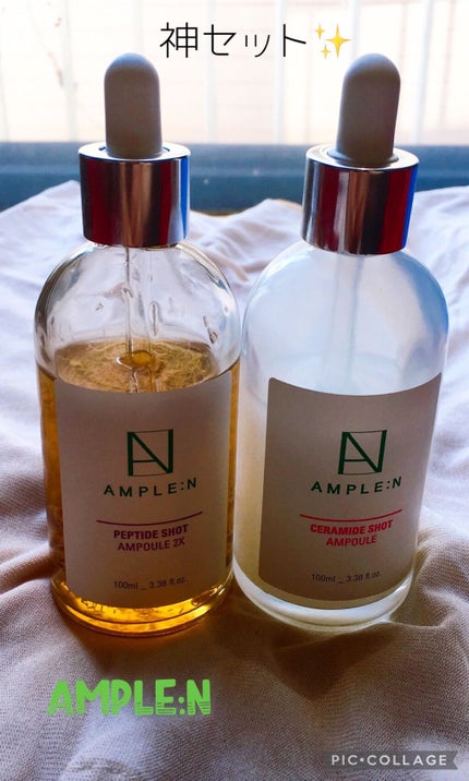 ペプチドショット(2X) 美容液/AMPLE:N/美容液を使ったクチコミ(1枚目)