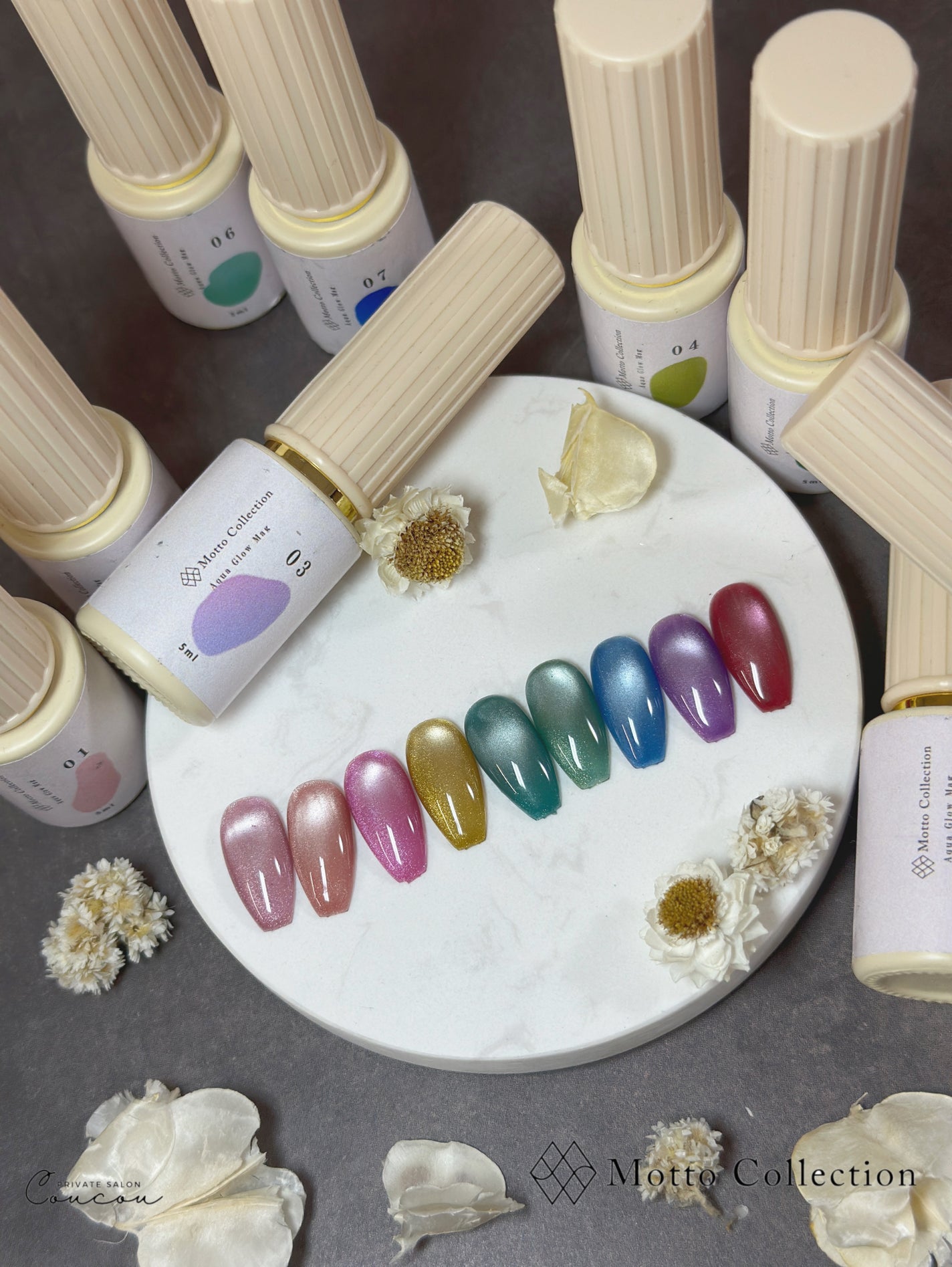 🐒ズボラママみっちゃんの高見えネイル💅 on LIPS 「←他も見てね♩@nailstyle.tokyoさんのaquag..」(1枚目)