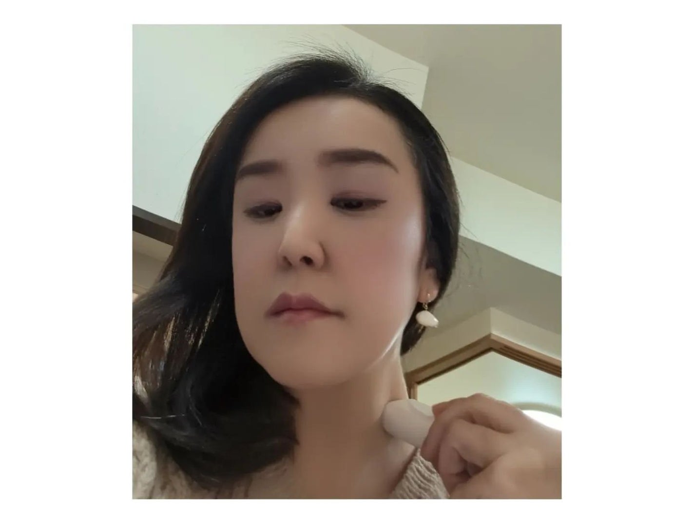 グリーンマイルドサンスティック SPF50+ PA++++/Dr.G/日焼け止めスティックを使ったクチコミ(4枚目)