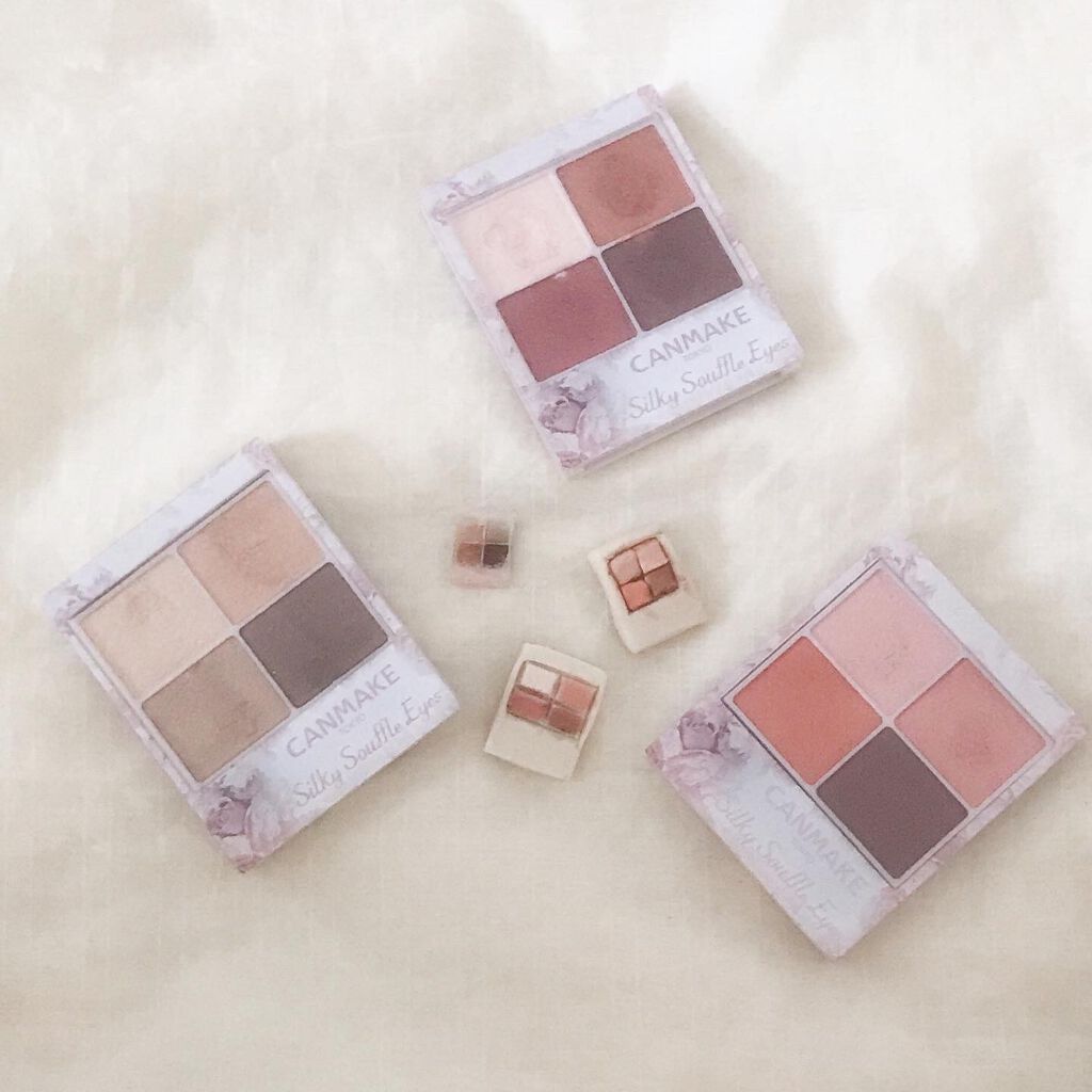 シルキースフレアイズ/キャンメイク/アイシャドウパレットを使ったクチコミ(1枚目)