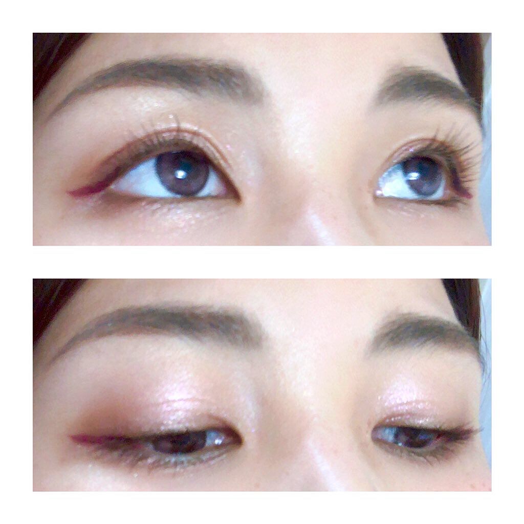 スキルレスライナー/LUMIURGLAS/リキッドアイライナーを使ったクチコミ（3枚目）