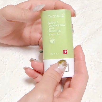 マデカダーマシールド セーフサンスティック(SPF50+ PA++++)/センテリアン24/日焼け止めスティックを使ったクチコミ(4枚目)