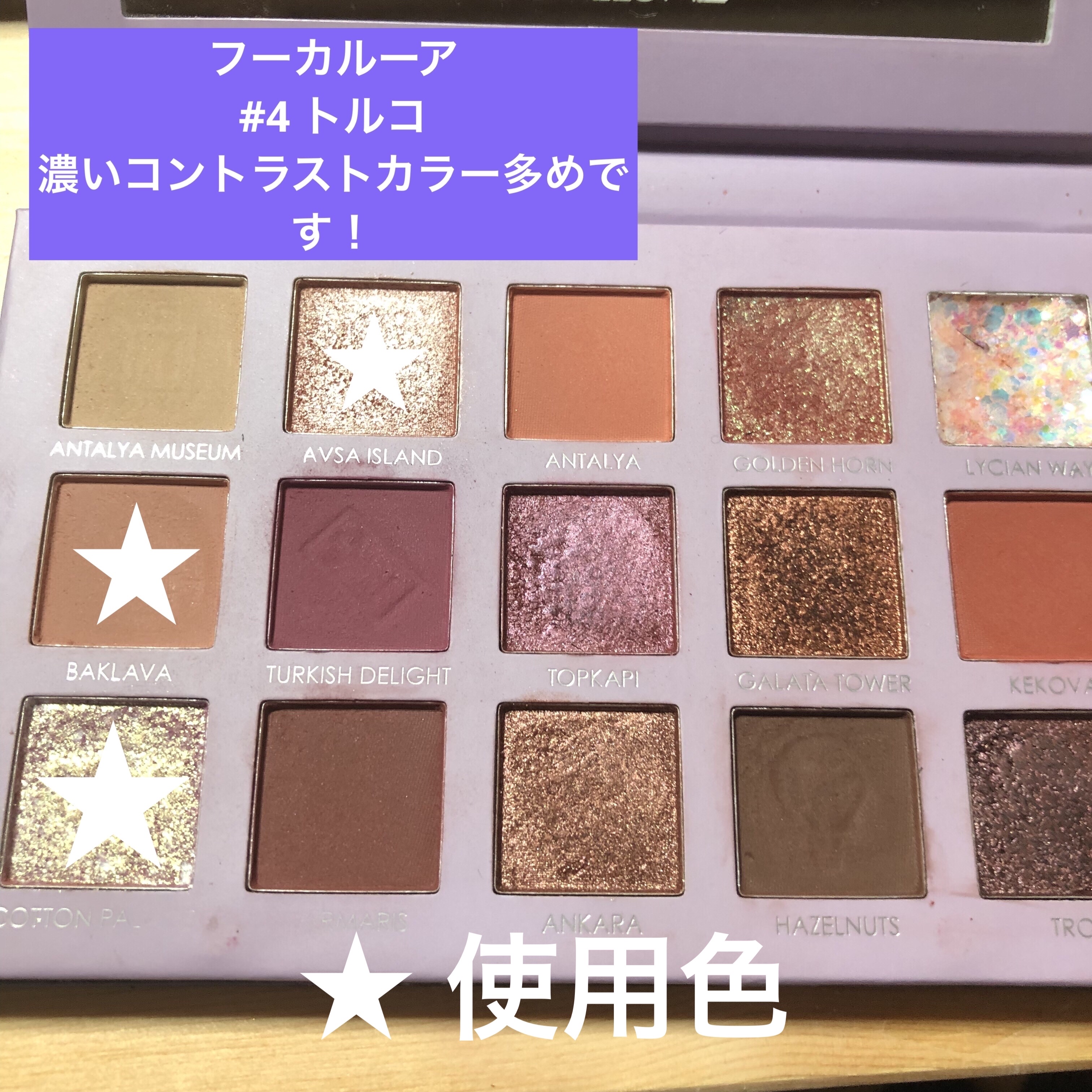 GO TRAVEL 15色アイシャドウパレット/FOCALLURE/アイシャドウパレットを使ったクチコミ（2枚目）