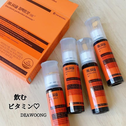 エナシスルパーフェクトショットイミューン+/DAEWOONG/栄養ドリンクを使ったクチコミ(1枚目)