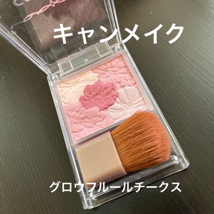 グロウフルールチークス/キャンメイク/パウダーチークを使ったクチコミ(1枚目)