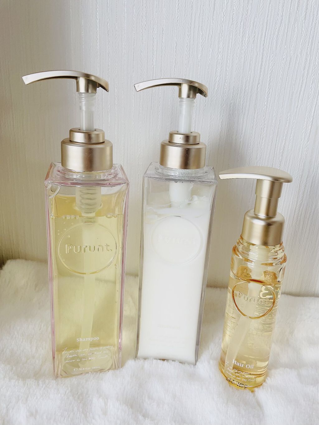 プルント モイストリッチ美容液シャンプー／モイストリッチリペア美容液トリートメント/Purunt./市販シャンプーを使ったクチコミ（1枚目）