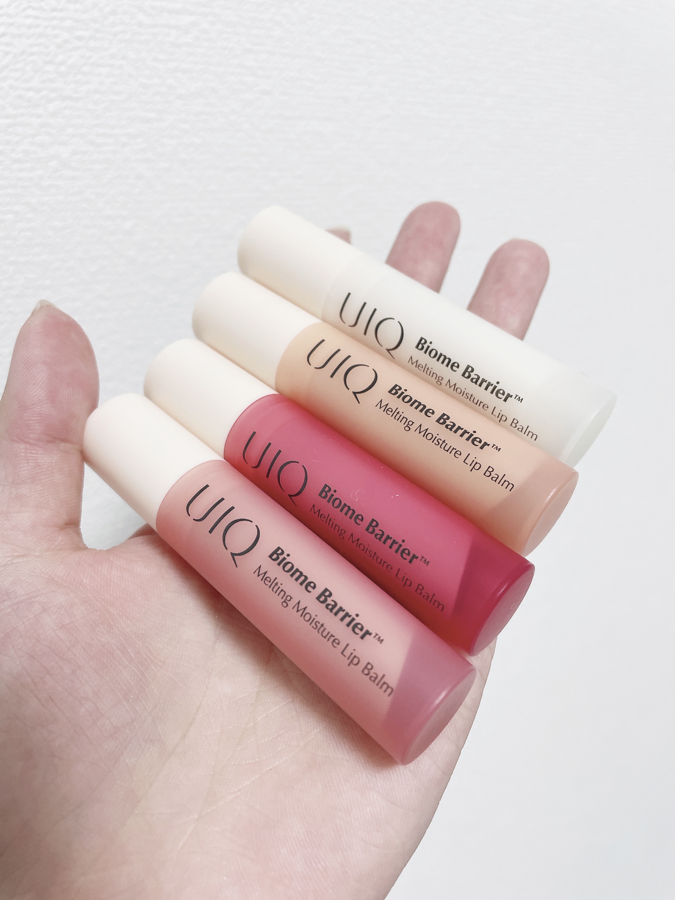 バイオームバリアメルティングモイスチャーリップバーム/UIQ/リップバームを使ったクチコミ（1枚目）