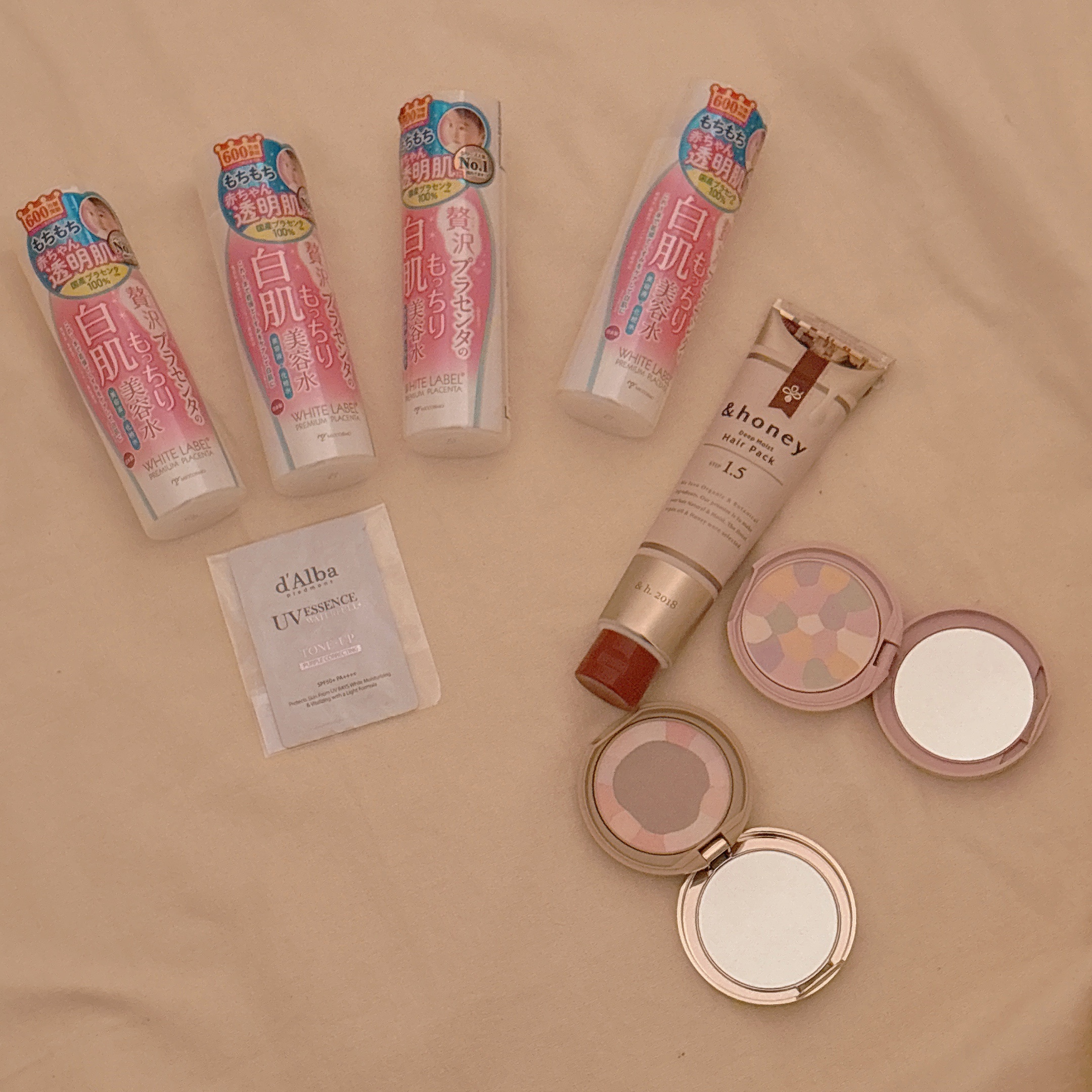 贅沢プラセンタのもっちり白肌美容水/ホワイトラベル/化粧水を使ったクチコミ（1枚目）