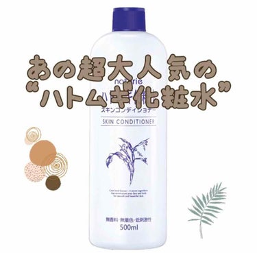 ハトムギ化粧水(ナチュリエ スキンコンディショナー R )/ナチュリエ/化粧水を使ったクチコミ（1枚目）