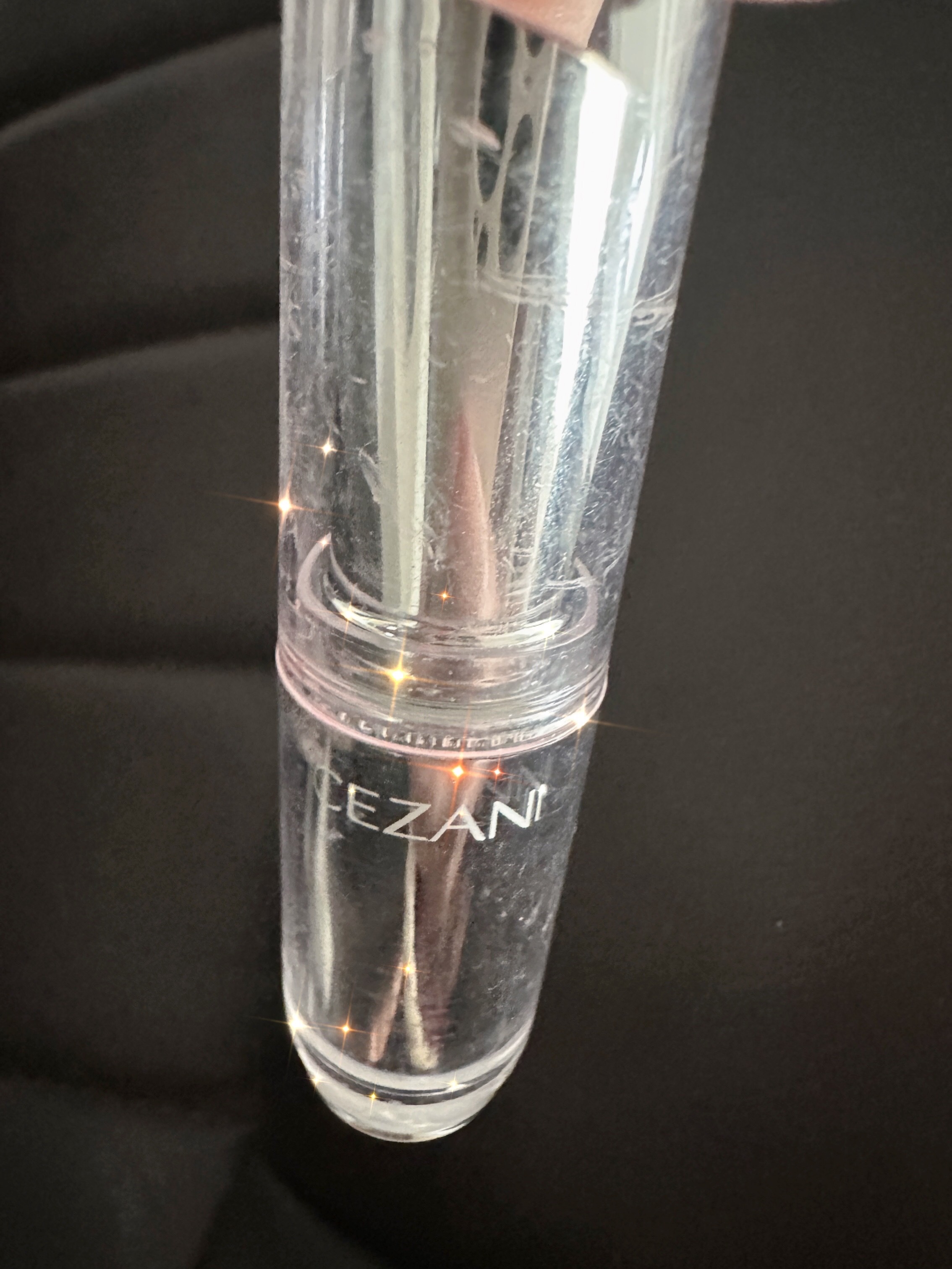 ラスティンググロスリップ/CEZANNE/口紅を使ったクチコミ（1枚目）