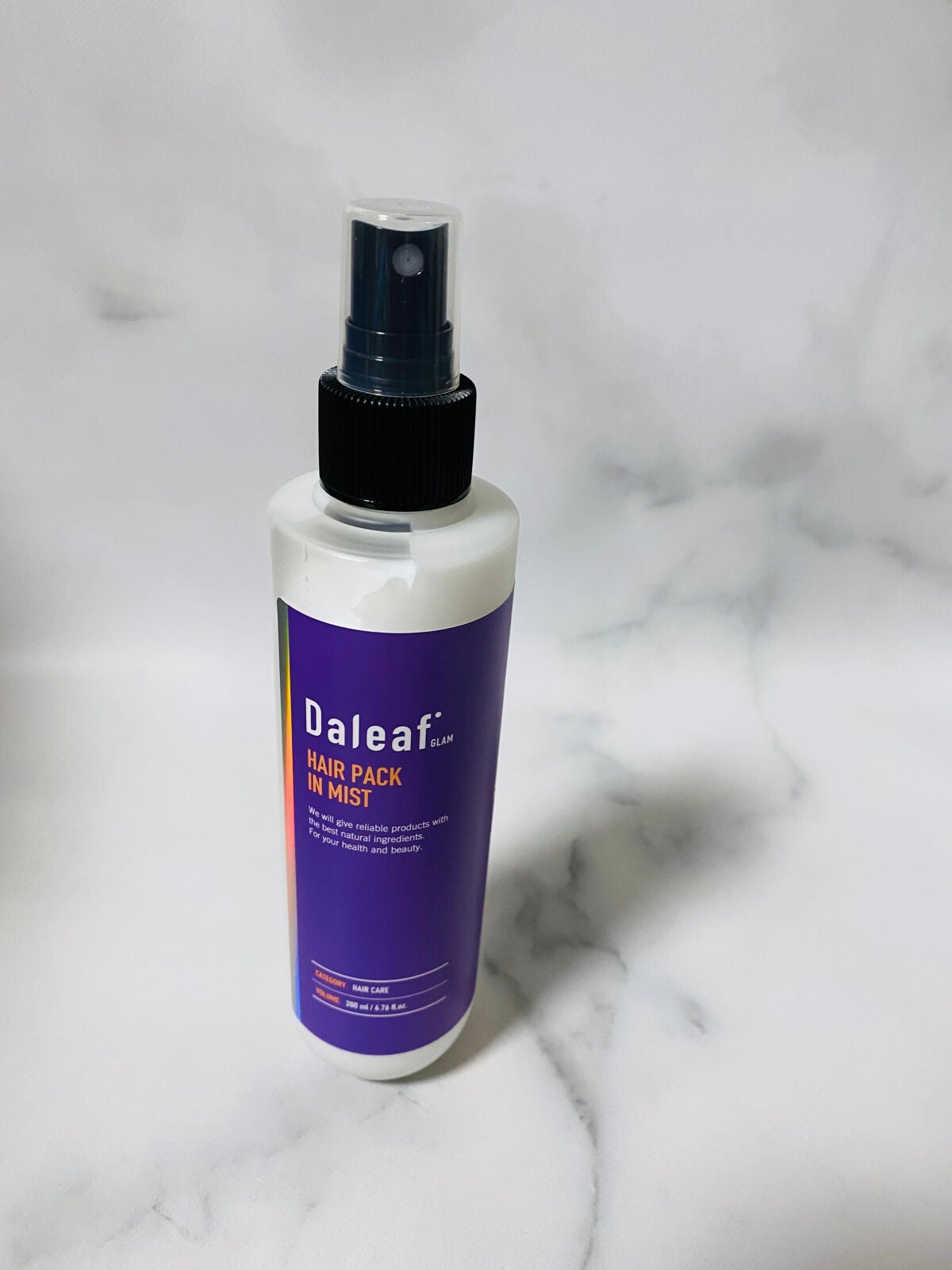 ヘアパック in ミスト/Daleaf/ヘアミルクを使ったクチコミ(1枚目)