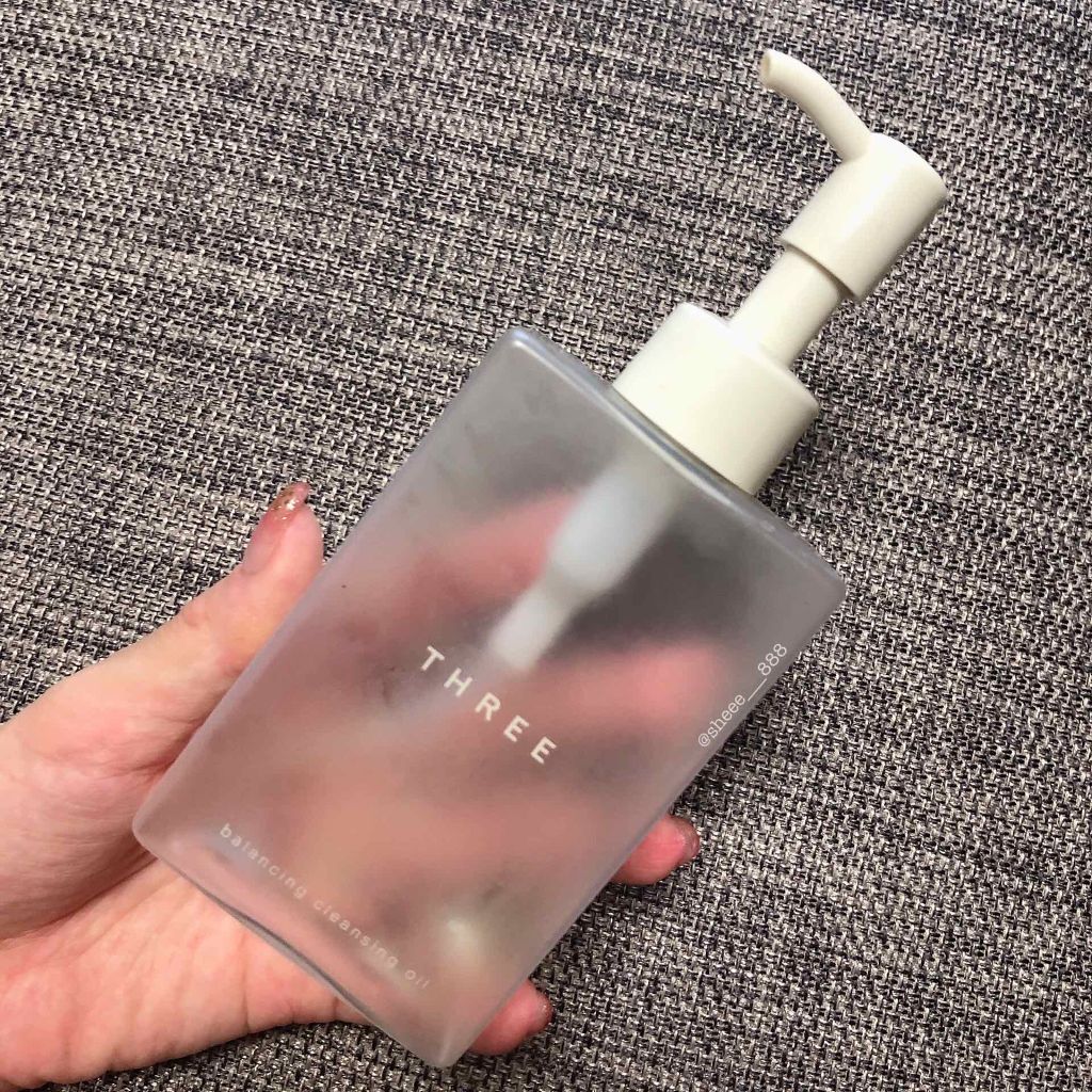 バランシング クレンジング オイル/THREE/オイルクレンジングを使ったクチコミ(2枚目)