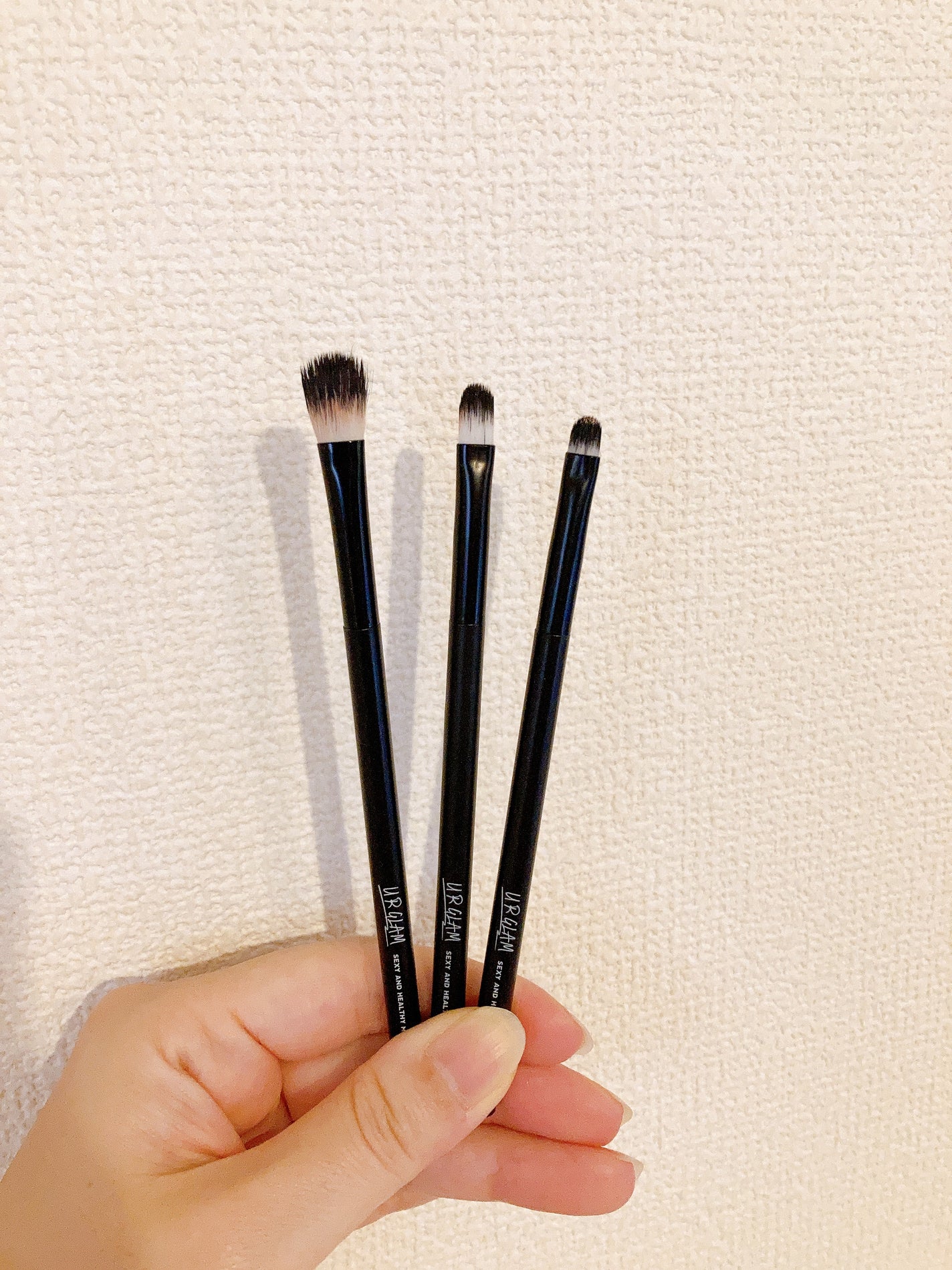 UR GLAM EYESHADOW BRUSH A/U R GLAM/メイクブラシを使ったクチコミ(1枚目)