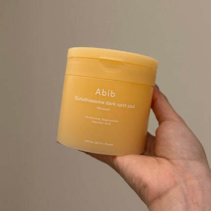 グルタチオンソームダークスポットパッドビタタッチ/Abib /トナーパッドを使ったクチコミ(1枚目)