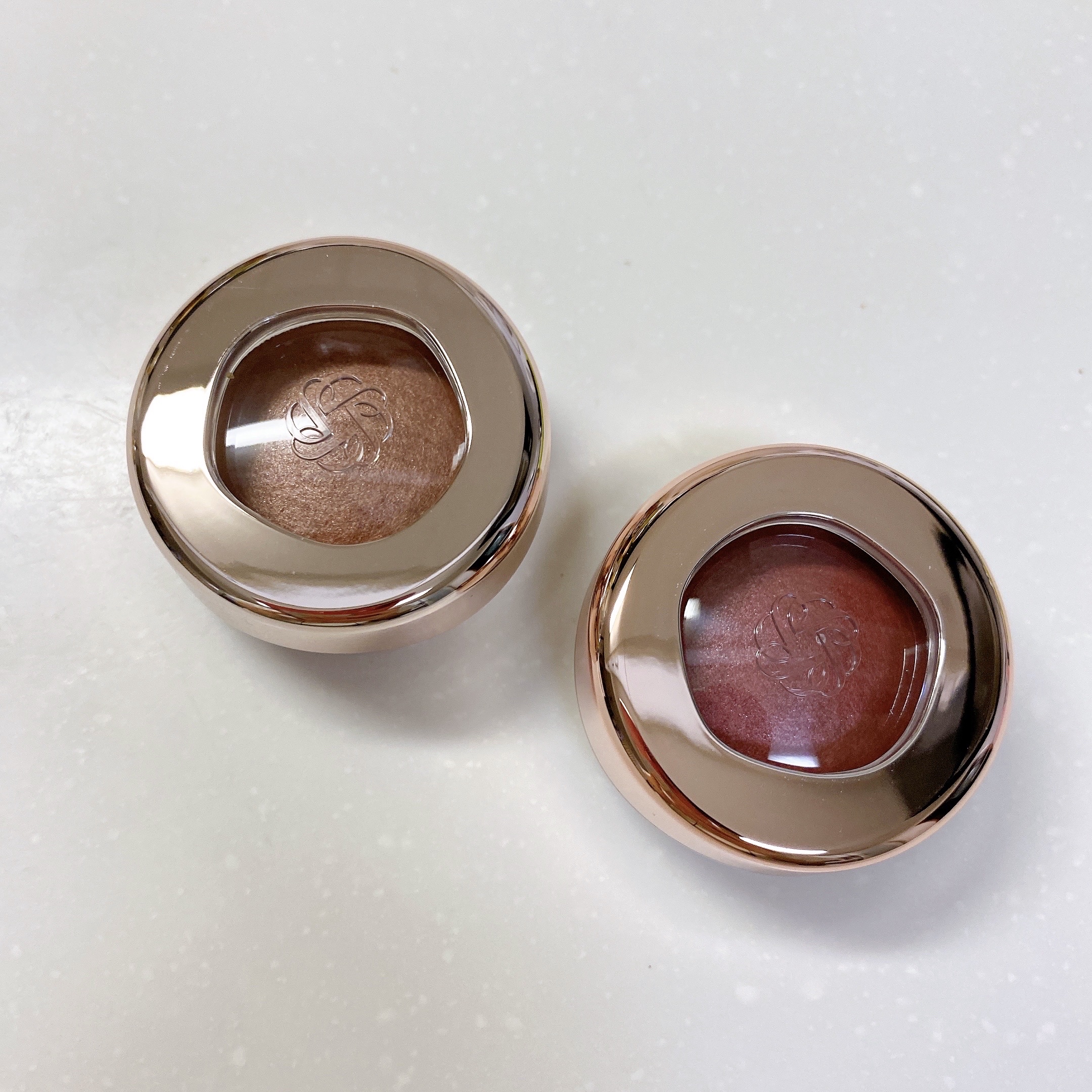 アイグロウジェム スキンシャドウ 31G sunlit skin/DECORTÉ/ジェル・クリームアイシャドウを使ったクチコミ（1枚目）