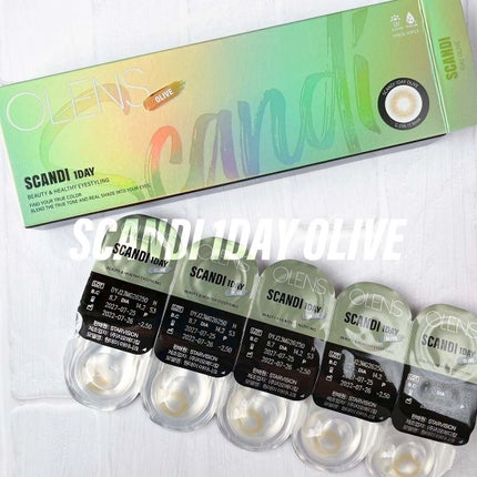 SCANDI 1day/OLENS/カラーコンタクトレンズを使ったクチコミ(5枚目)