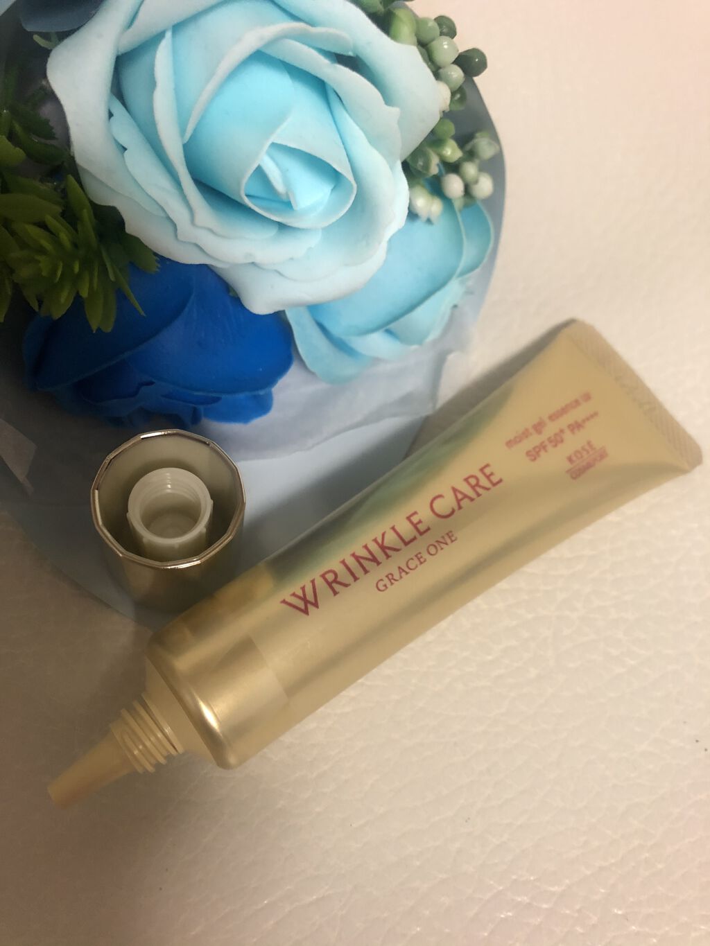 リンクルケア モイストジェル エッセンス UV /コーセーコスメポート/美容液を使ったクチコミ（3枚目）