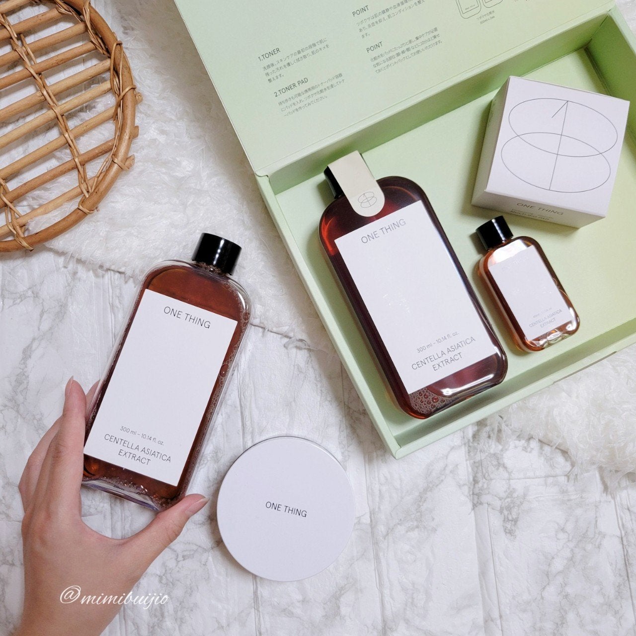 ツボクサ化粧水/ONE THING/化粧水を使ったクチコミ(1枚目)