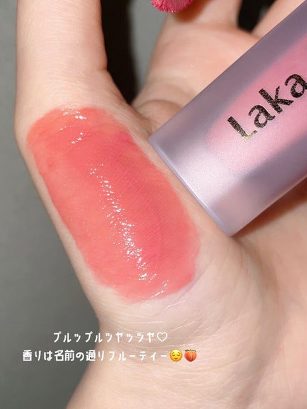 フルーティーグラムティント/Laka/リップティントを使ったクチコミ(2枚目)