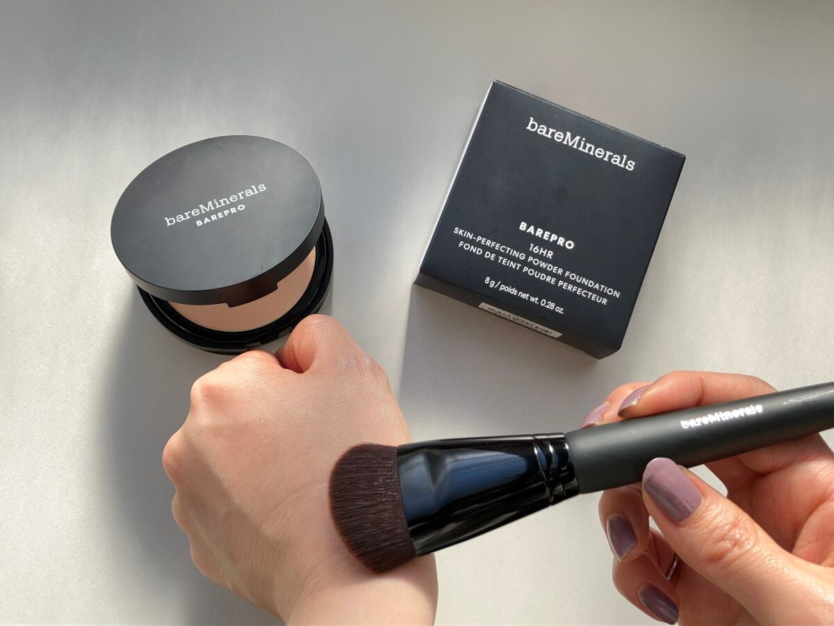 ベアプロ 16HR パウダー ファンデーション/bareMinerals/パウダーファンデーションを使ったクチコミ(1枚目)