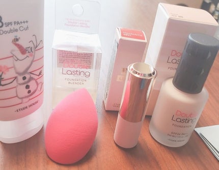 ダブルラスティング ファンデーションブレンダー/ETUDE/パフ・スポンジを使ったクチコミ(2枚目)