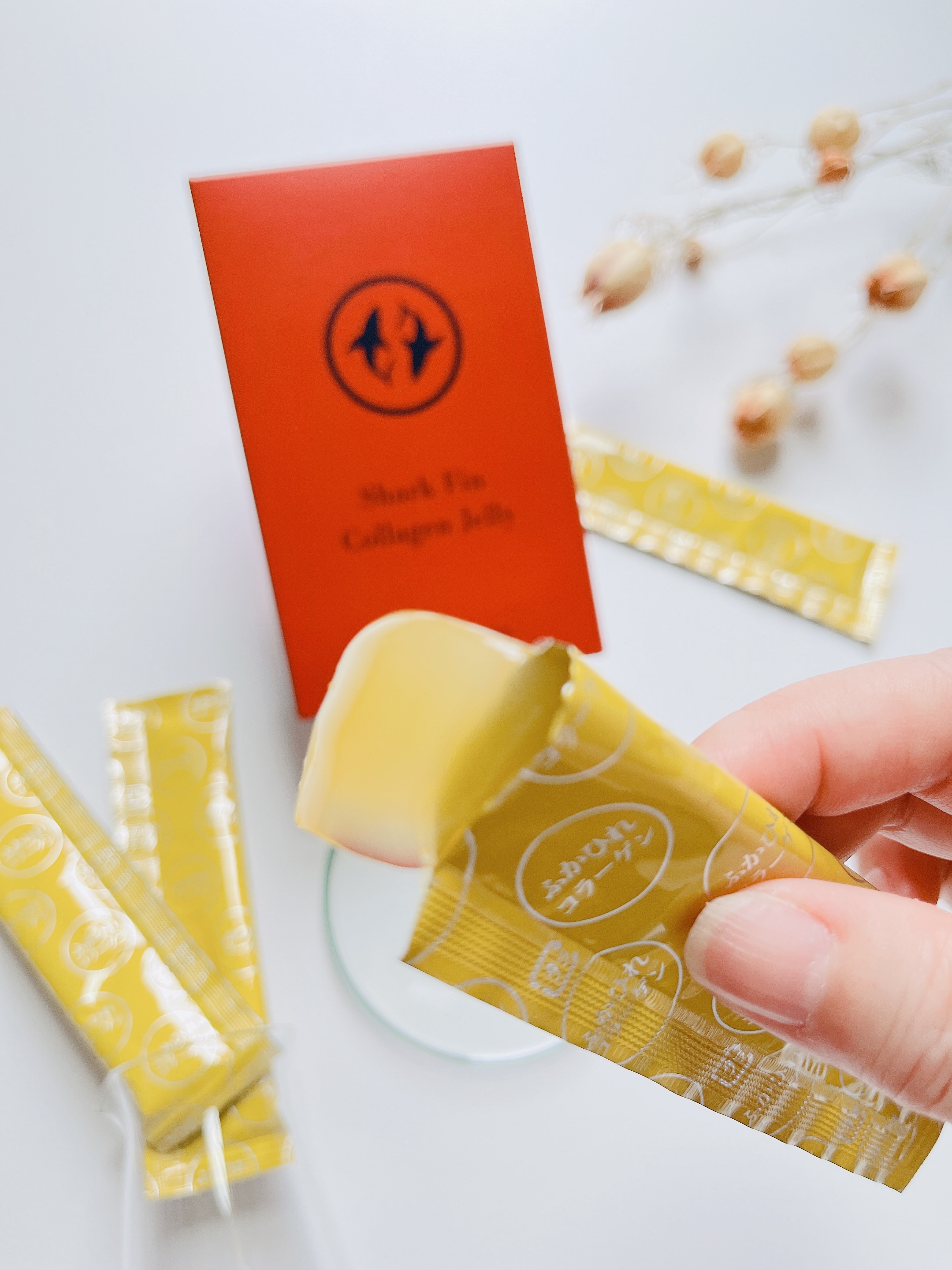 ふかひれコラーゲンゼリー/銀座トマト/食品を使ったクチコミ（1枚目）